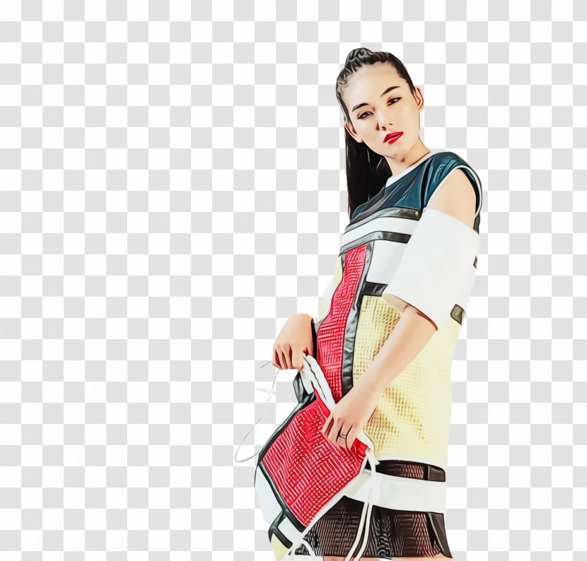 Model Fashion Clothing Dress Elegance - Sleeve Luggage And Bags Transparent PNG