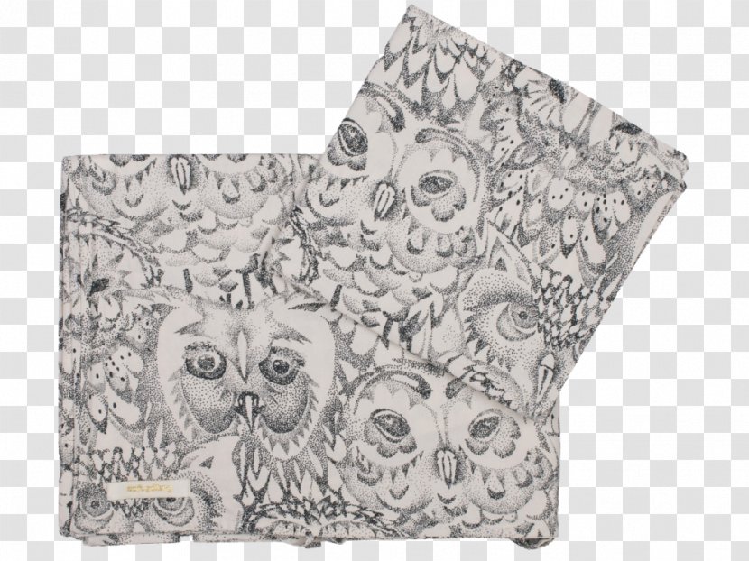Owl Visual Arts Drawing Place Mats Rectangle - Art - Bedcover Transparent PNG