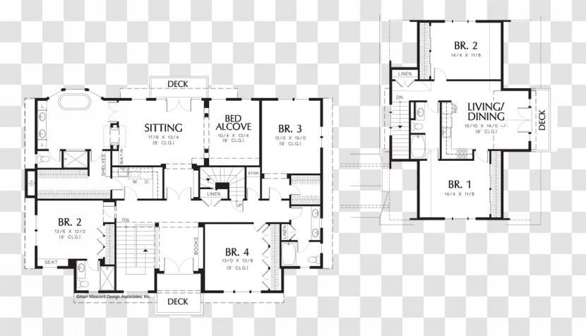 Floor Plan House - Elevation - A Roommate On The Upper Transparent PNG