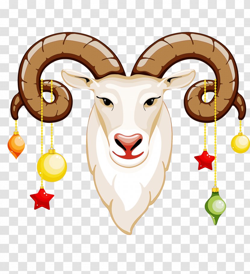 Christmas Day - Goat - Argali Aries Transparent PNG
