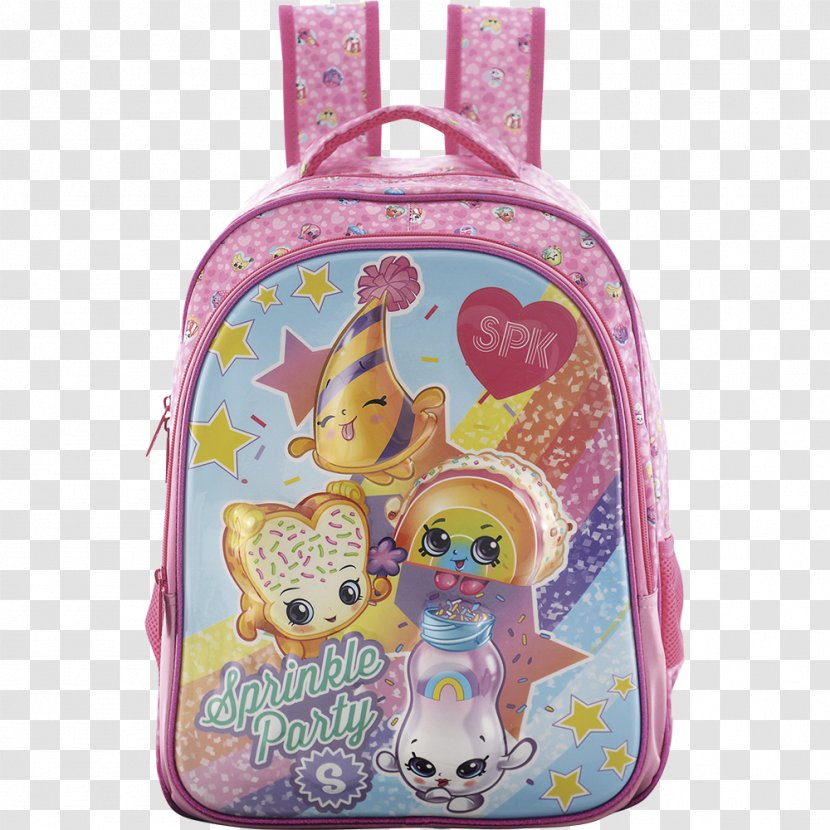 Handbag Backpack School Shopkins Lunchbox - Market Transparent PNG