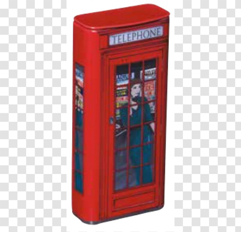 Payphone Telephone Booth Red Box English Breakfast Tea - London Transparent PNG