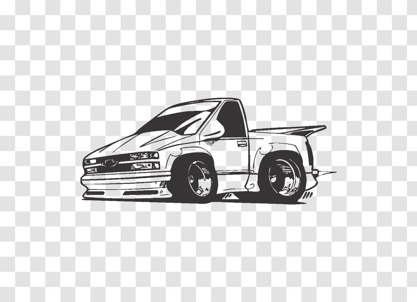 Pickup Truck Car Chevrolet Decal Sticker - Automotive Exterior Transparent PNG