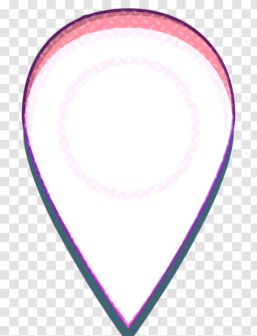 Gps Icon Local Localseo - Seo - Magenta Heart Transparent PNG