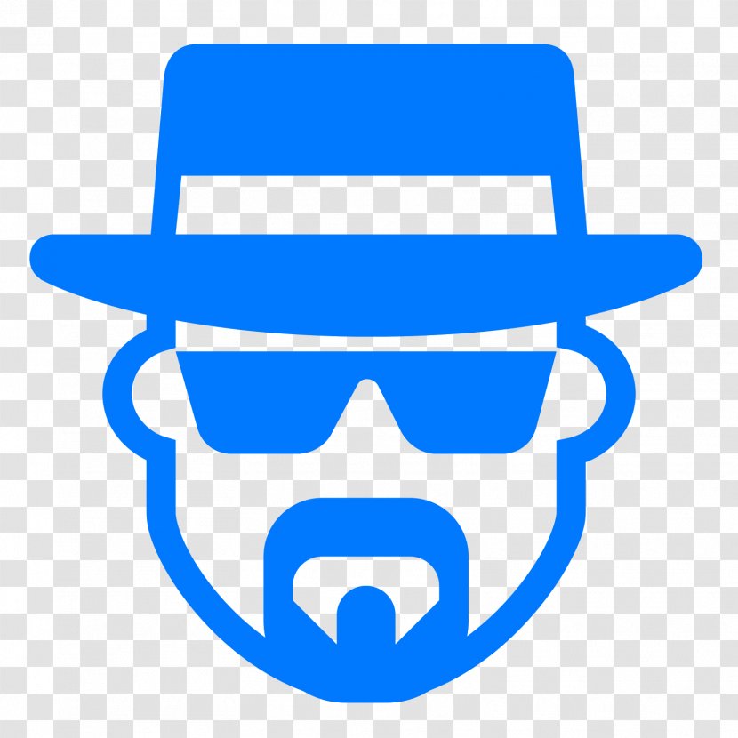 Clip Art - Electric Blue - Walter White Transparent PNG