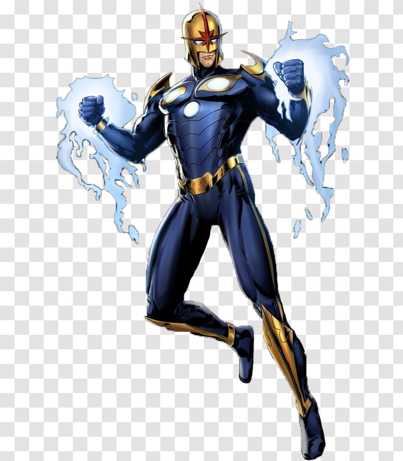 Nova Marvel: Avengers Alliance Johnny Blaze Hulk Marvel Heroes 2016 - Captain America Transparent PNG