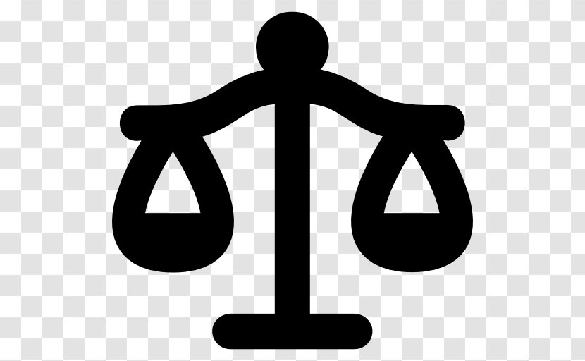 Justice Measuring Scales Symbol - Logo - Scale Transparent PNG