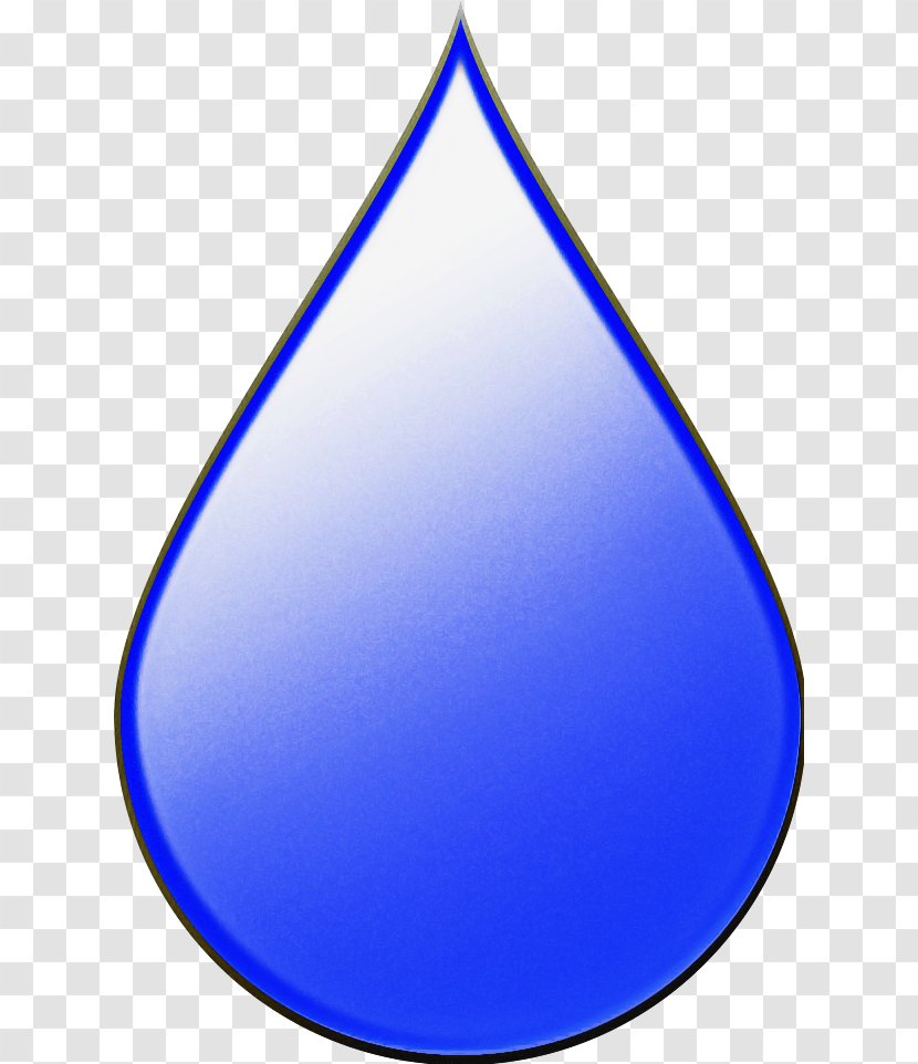 Blue Cobalt Drop Electric Circle Transparent PNG