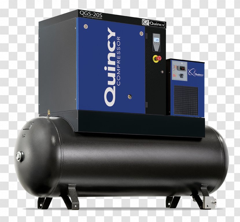 Rotary-screw Compressor Energy Efficient Compressed Air Systems Reciprocating - Machine - Screw Transparent PNG