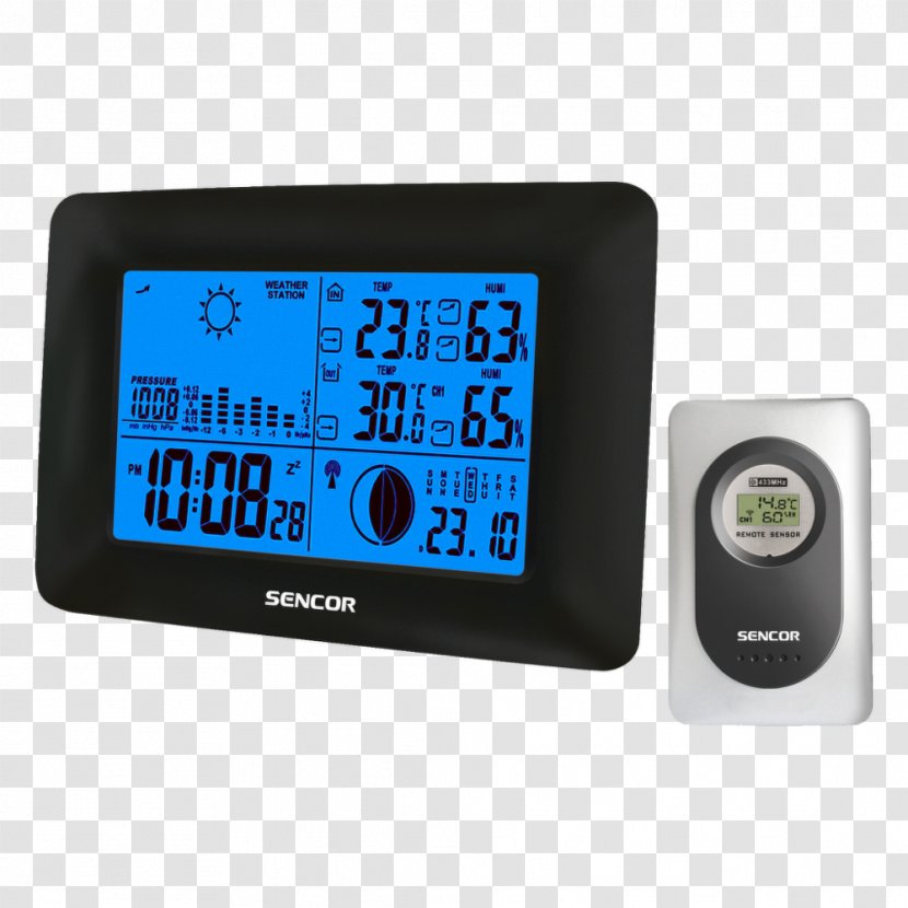 Weather Station Thermometer Meteorology Hygrometer Sensor - Measuring Instrument - ELECTRO Transparent PNG