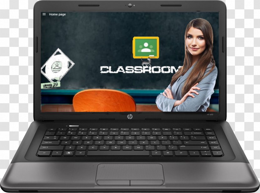 Netbook Laptop Hewlett-Packard Computer Hardware HP 650 - Electronic Device Transparent PNG