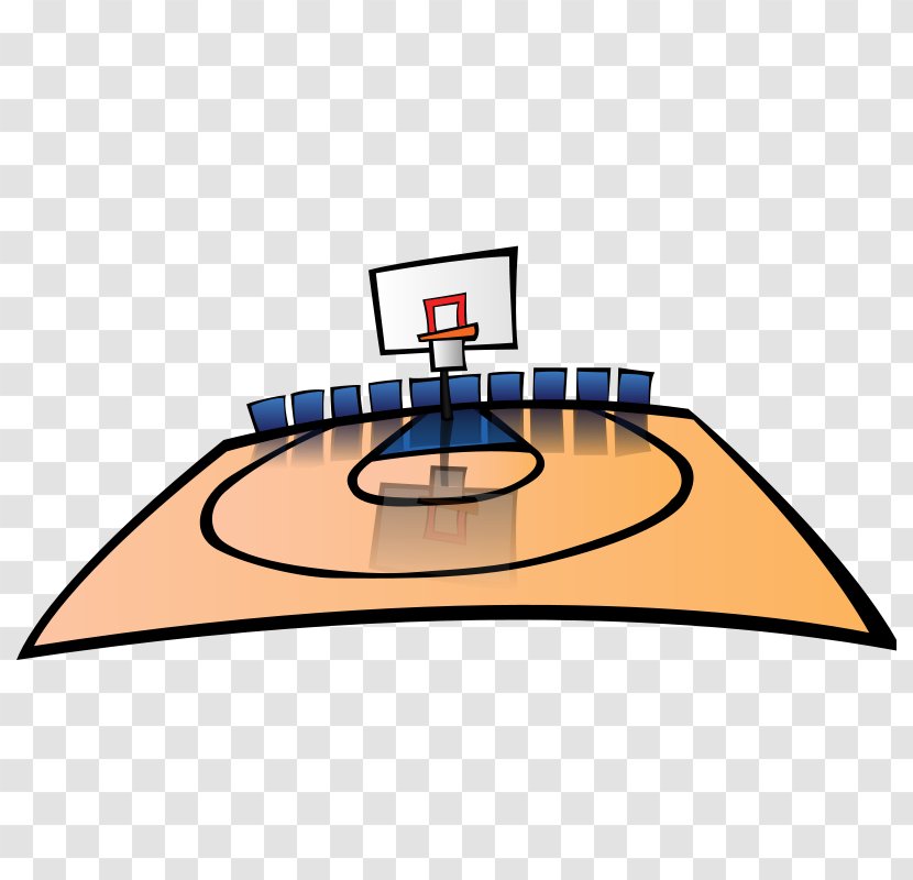 Basketball Court Clip Art - Ocs Cliparts Transparent PNG