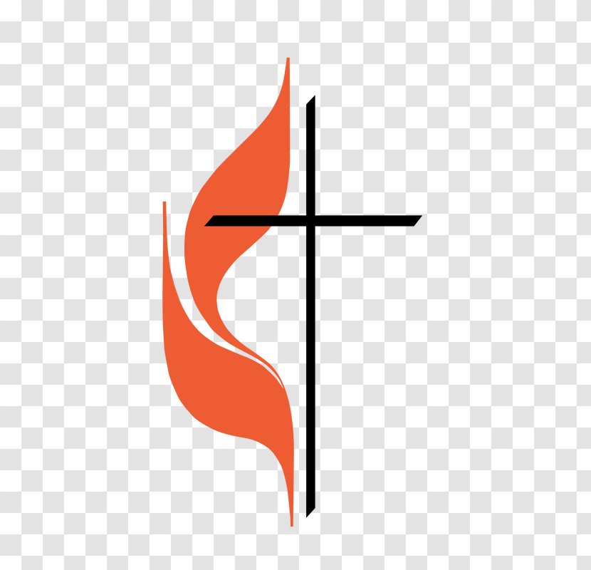 Cross And Flame United Methodist Church Methodism Of Canada Evangelical Brethren - Albright Transparent PNG