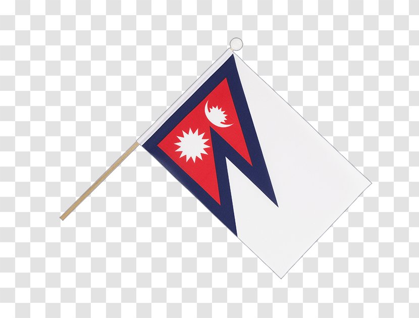 Flag Of Nepal Fahne Length - Polyester Transparent PNG