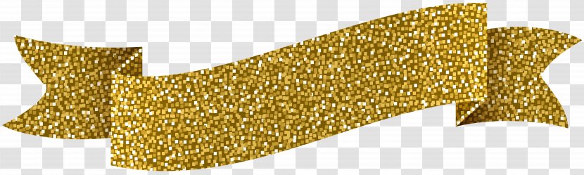 Gold Clip Art - Yellow - Ribbons Transparent PNG
