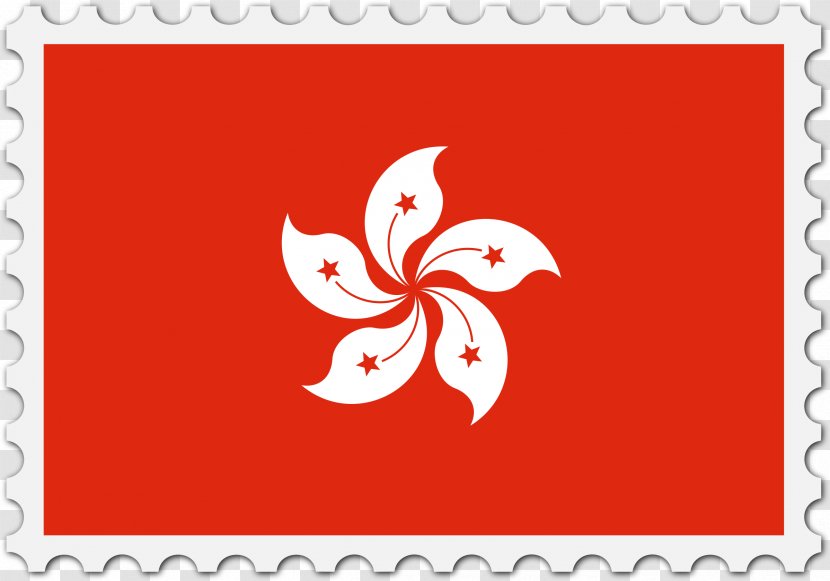 Flag Of Hong Kong National - Rectangle - Style Classics Transparent PNG