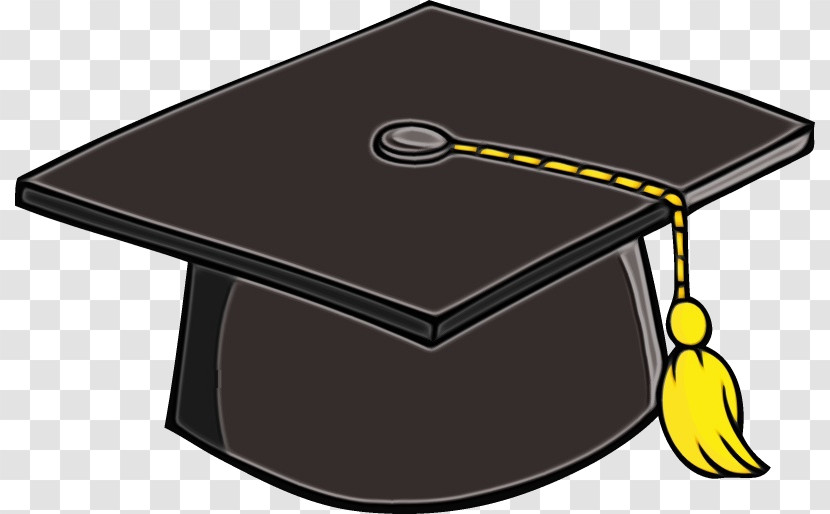 Square Academic Cap Hat Graduation Ceremony Cap Student Cap Transparent PNG
