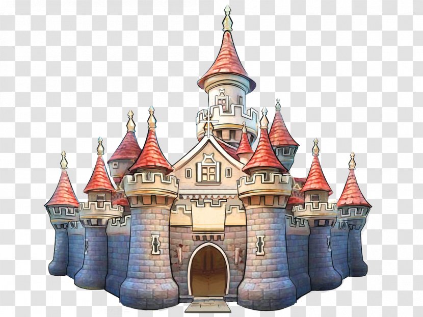 Castle Painting - Illustrator - Hand-painted Cartoon Transparent PNG