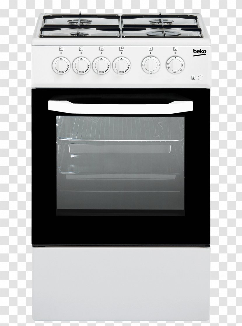 Cooking Ranges Beko CSS 42014 FW CSG42001FW Fornello - Csg42001fw - Oven Transparent PNG