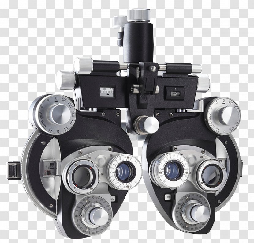 Phoropter Ophthalmology Lens Visual Perception Eyeglass Prescription - Aspheric - Refracting Telescope Transparent PNG