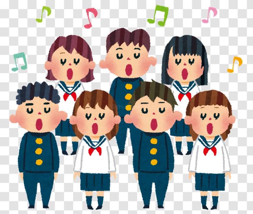 全日本合唱コンクール Choir Alljapanische Chorvereinigung Song - Heart - Graduation Ceremony Transparent PNG