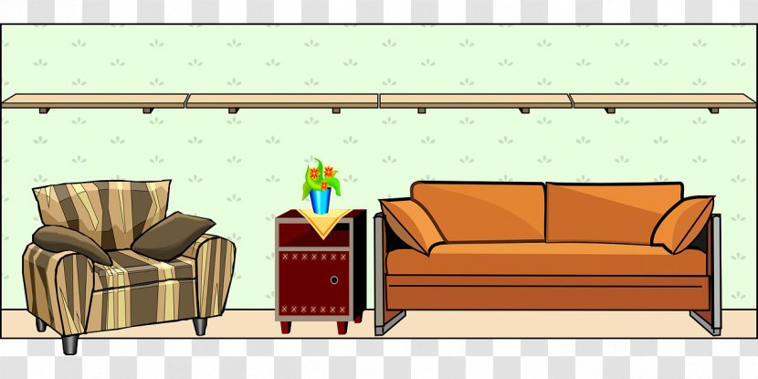 Couch Table Furniture House Living Room Transparent PNG