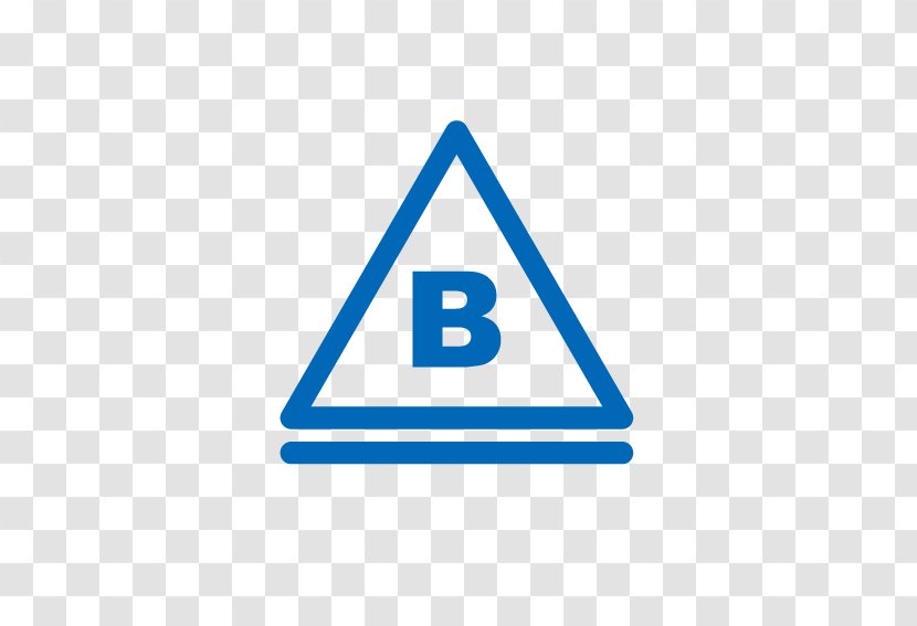Warning Sign Hazard Symbol Safety - Blue - Letter Transparent PNG