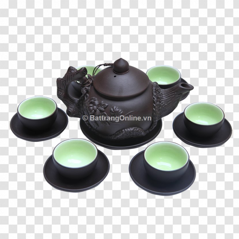 Teapot Gốm Sứ Bát Tràng Online Bat Trang Ceramics Porcelain - Red - Hoa Transparent PNG