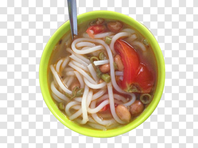 Laksa Saimin Thukpa Chinese Noodles Misua - Guilin Rice Noodle Bowl Transparent PNG