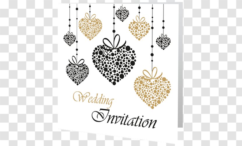 Wedding Invitation Save The Date Jewellery Gold - Silhouette Transparent PNG