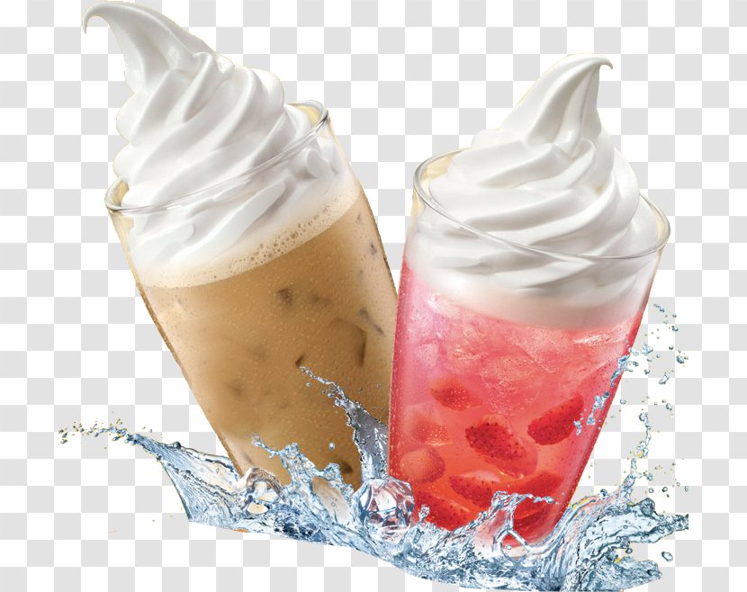 Ice Cream Sundae Hamburger Coffee KFC - Food Transparent PNG