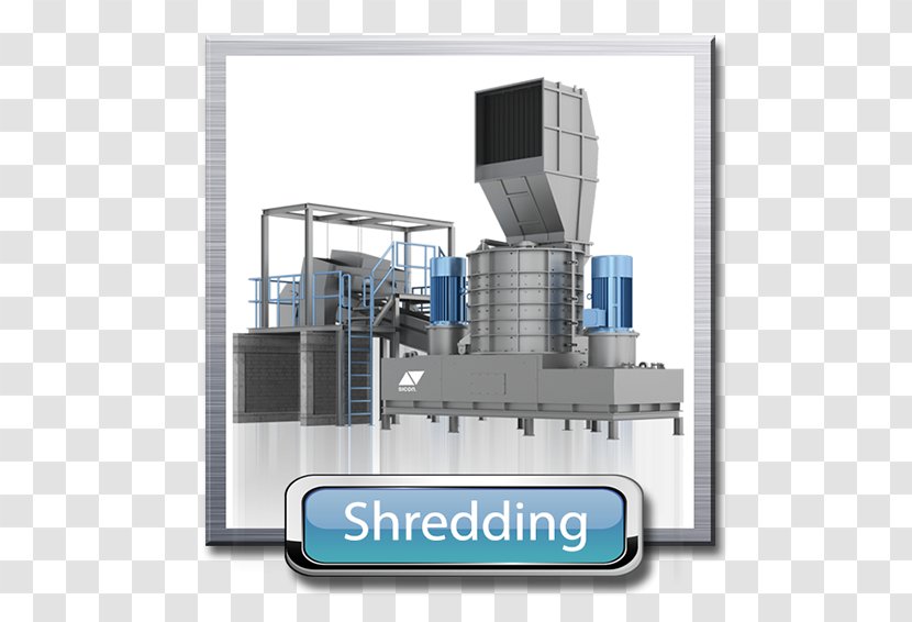 Recycling Machine Engineering Industry Plastic - Vorstand - Shred Transparent PNG
