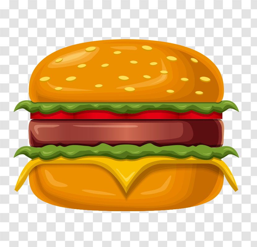 Hamburger Clip Art Vector Graphics Beef - Burger Patty Transparent PNG
