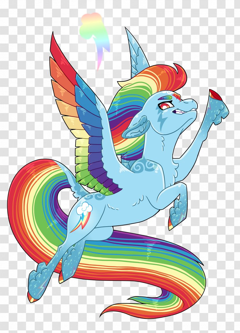 Drawing DeviantArt Illustration Digital Art Fan - My Little Pony Friendship Is Magic - Rainbow Feather Transparent PNG