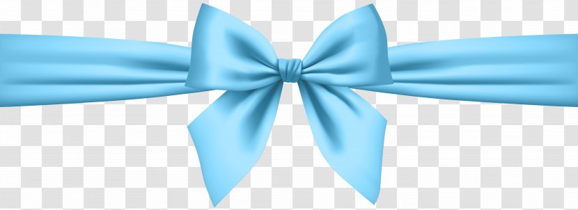 Blue Clip Art - Soft Bow Transparent Transparent PNG