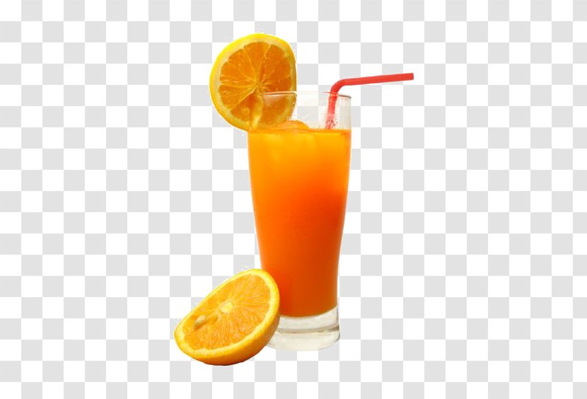 Orange Juice Smoothie Cocktail Fizzy Drinks - Drink - Creative Transparent PNG