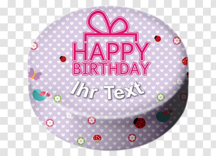 Torte Happy Birthday Cake - Pink Transparent PNG