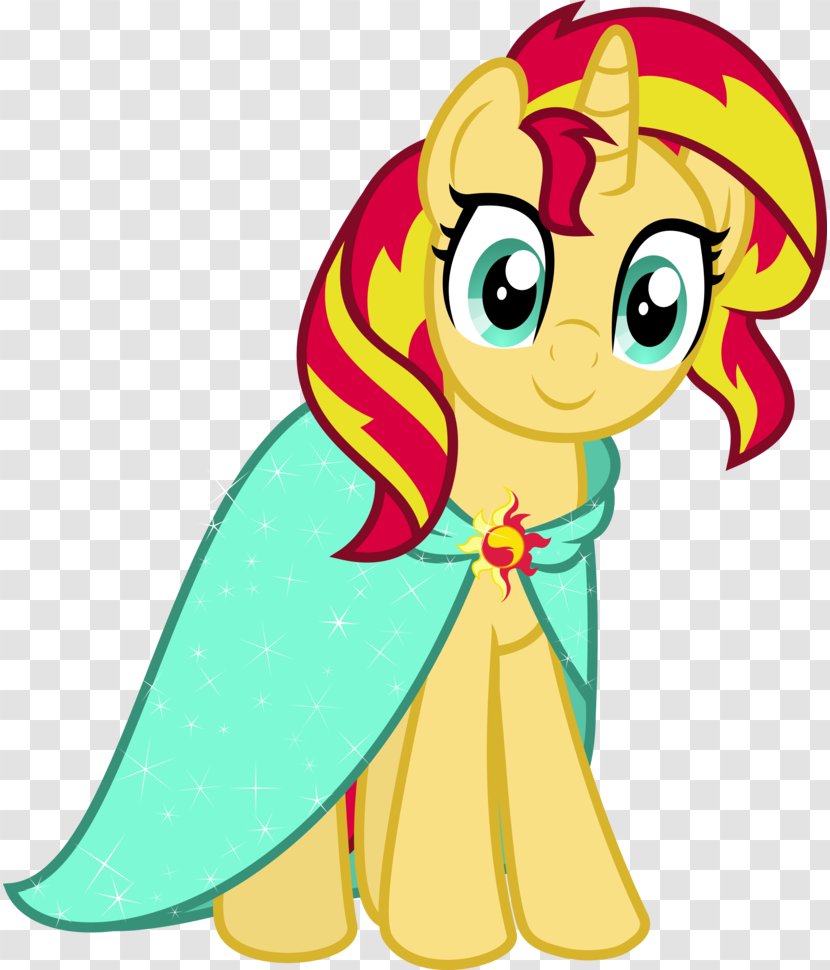 Sunset Shimmer Twilight Sparkle Pony Rarity Rainbow Dash - Dress - Shimmering Transparent PNG