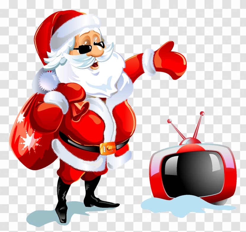 Santa Claus Christmas Ornament Desktop Wallpaper Eve Transparent PNG