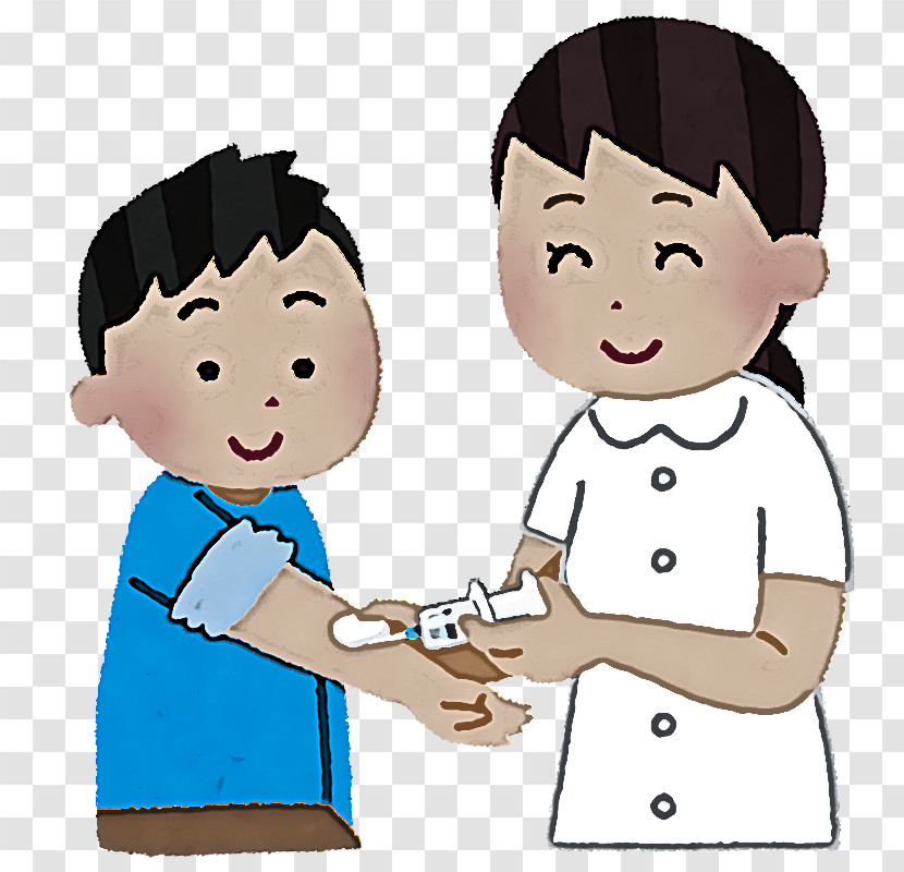 Cartoon Child Gesture Finger Sharing Transparent PNG