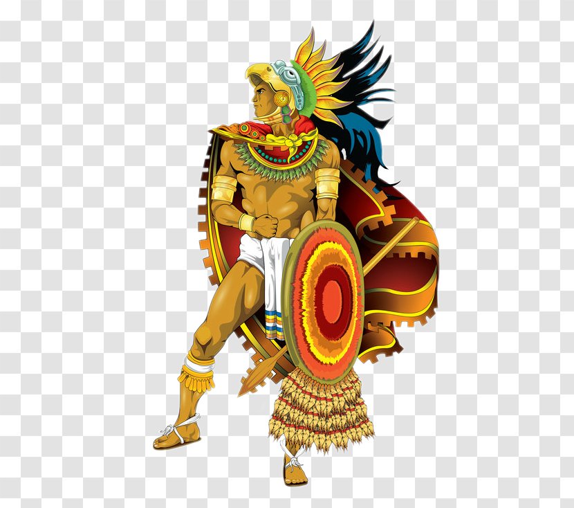 Aztec Empire Aztecs Eagle Warrior Warfare Mexico - Mythology - Jaguar Transparent PNG