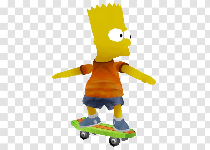 Bart Simpson Homer Infinite Smash Clip Art - Skateboard Transparent PNG