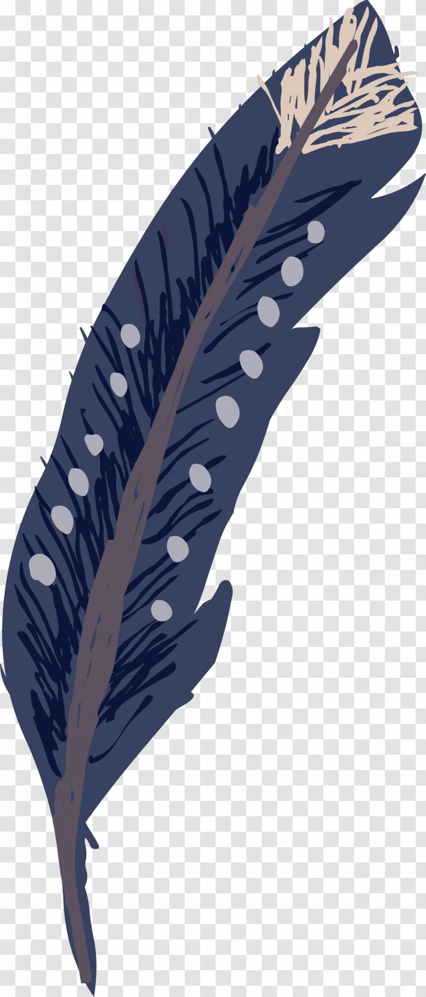 Feather Clip Art - Pixel - Hand-painted Feathers Transparent PNG