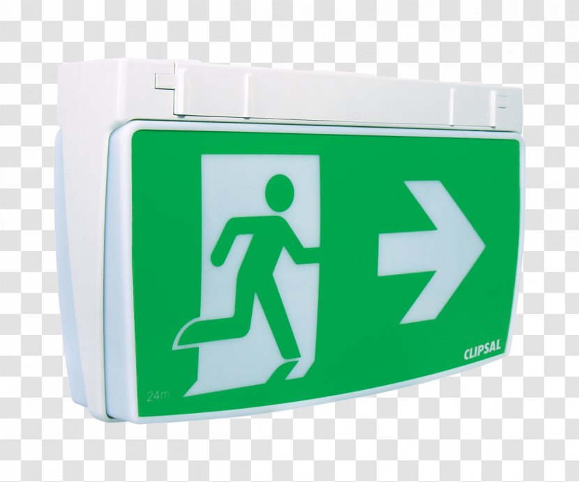 Emergency Lighting Exit Sign Light-emitting Diode - Light Transparent PNG