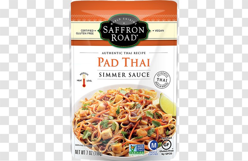Chow Mein Thai Cuisine Korma Pad Fried Noodles - European Food - Spices Transparent PNG