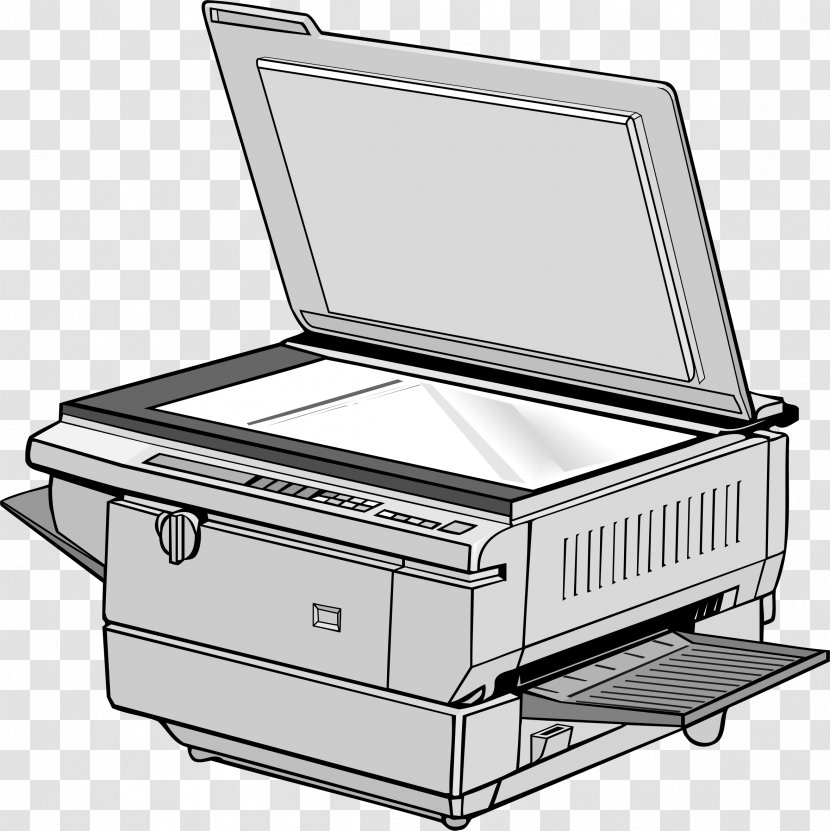 Photocopier Machine Clip Art - Printer - Photo Clipart Transparent PNG
