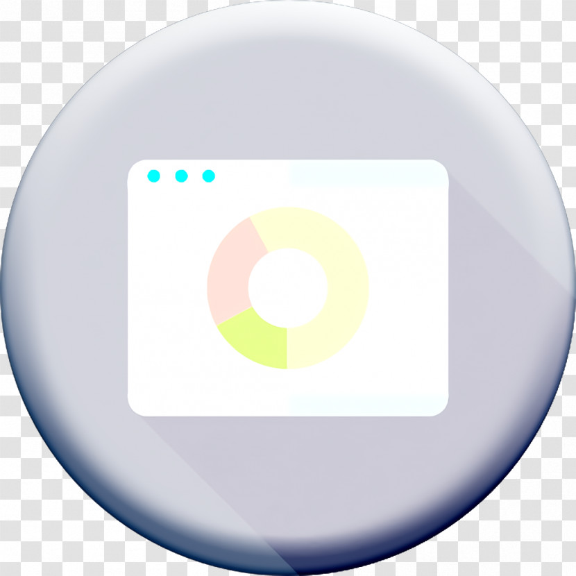 Pie Chart Icon Browser Icon Digital Marketing Icon Transparent PNG