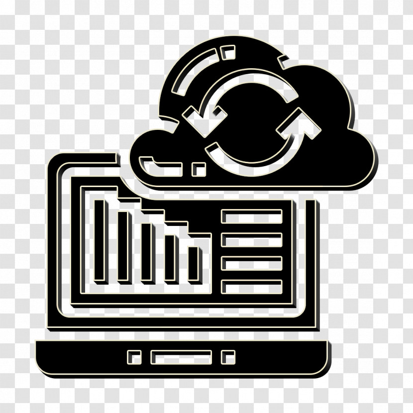 Cloud Icon Business Analytics Icon Syncronization Icon Transparent PNG