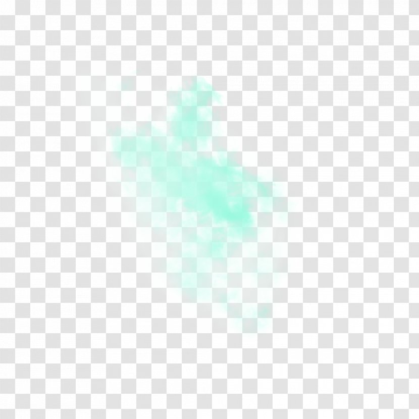 Light Blue Fog - Frame - Cartoon Transparent PNG