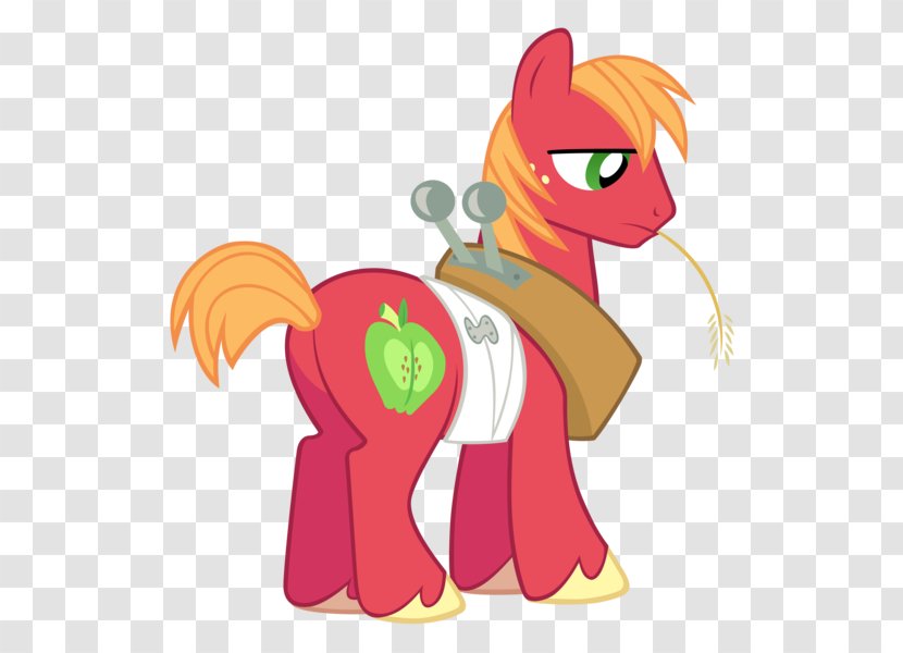 Pony Applejack Big McIntosh Derpy Hooves McDonald's Mac - Cartoon - Horse Transparent PNG